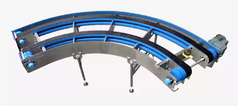 Double Track Modular Belt Conveyor Systems